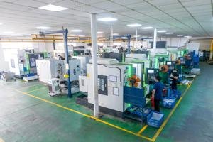 CNC machining workshop