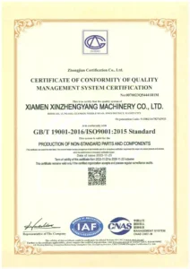 ISO 9001:2015 Certificate